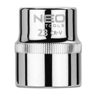 Kuva NEO TOOLS 08 023 Hylsyavain 1/2 3124 23 mm Kromi vanadium teräs SuperLock