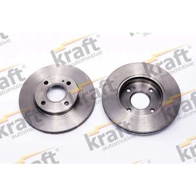 Kuva KRAFT 6042102 Jarrulevyt Etuakseli 258 23 tuuletettu sisältä FORD: FIESTA 6, 6 Van