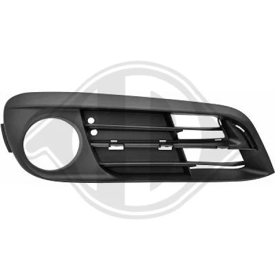 Kuva DIEDERICHS 1225146 Puskurin Ritilä Eteen, oikea Sumuvaloilla vasrustetuille autoille BMW: 5 Touring, Sedan