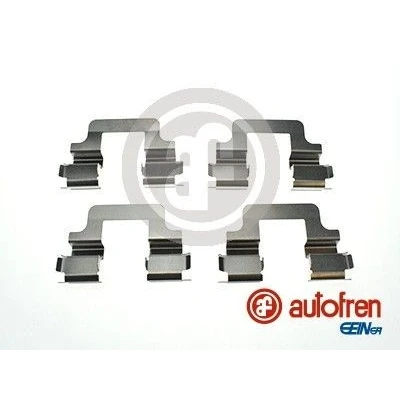 Kuva AUTOFREN SEINSA D42857A Tarvikesarja, Jarrupala Taka akseli VOLKSWAGEN: Passat B7 Variant, GOLF 6, Tiguan I, AUDI: TT Coupe, A8 D4, A3 Sportback