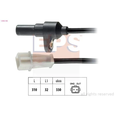 Kuva EPS 1.953.142 Kampiakselin Asentotunnistin Made in Italy OE Equivalent VOLVO: 850 Sedan, Farmari, S70