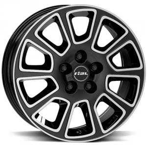 Kuva Rial Transporter 2 Diamond Black Pol 6x15 5/112 ET30 B66.6 Alumiinivanteet