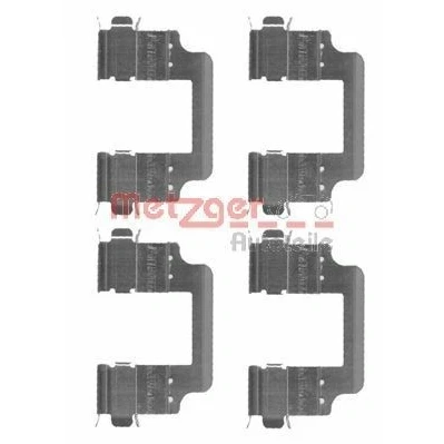 Kuva METZGER 109 1728 Tarvikesarja, Jarrupala LAND ROVER: Range Rover 3, Discovery 4, 3