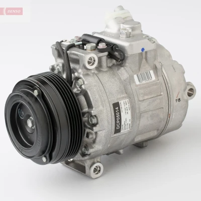 Kuva DENSO DCP05014 Ilmastoinnin Kompressori 7SBU16C 12 PAG 46 R 134a magneettikytkimellä BMW: 7, 3 Compact, Sedan