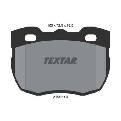 Kuva TEXTAR 2145901 Jarrupalat Ei kulumisenilmaisimelle LAND ROVER: Defender SUV