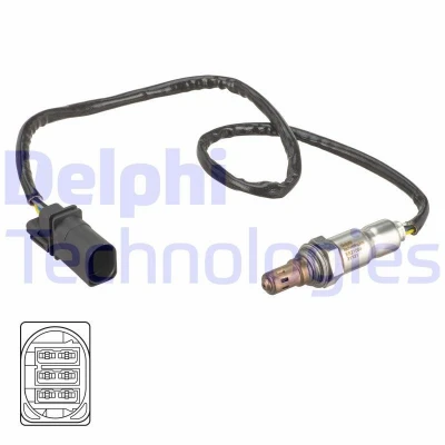 Kuva DELPHI ES21084 12B1 Lambda Anturi Laajakaista lambdasondi, Lämmitetty FIAT: Idea