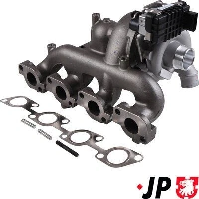 Kuva JP GROUP 1517407200 Turboahdin Pakokaasuahdin, VNT ahdin Tiivisteillä FORD: MONDEO 3 Kombi