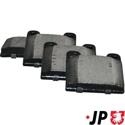 Kuva JP GROUP 4963700210 Jarrupalat Taka akseli Ilman kulumisenilmaisinta VOLVO: V70 I, 240 Sedan, C70 I Coupe