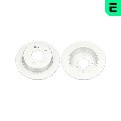 Kuva OPTIMAL Jarrulevy MERCEDES BENZ: W124 Sedan, 190, C sarja Sedan Taka akseli 8,9mm 5/7 täysi pinnoitettu BS 1940C 2014230912,2014231112,2014231212