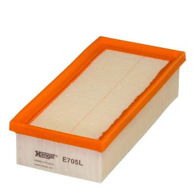 Kuva HENGST FILTER E705L Ilmansuodatin 59 115 248 Suodatinpanos MITSUBISHI: COLT 6, SMART: Forfour I