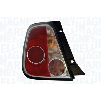 Kuva MAGNETI MARELLI 714027040787 Takavalot Vasen PY21W, RY10W, P21W Musta Lampun kannalla FIAT: 500 Hatchback