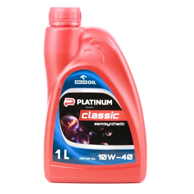 Kuva Orlen Platinum Classic SEMISYNTHETIC 10W 40 1l Moottoriöljy QFS412B10 MERCEDES BENZ: E sarja Sedan, T modell
