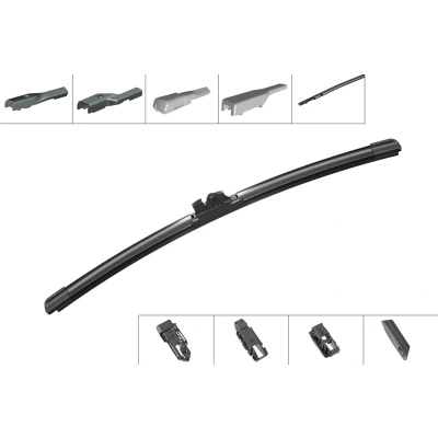 Kuva Pyyhkijänsulka Bosch 3 397 016 304 Flatblade pyyhinsulka (rungoton) Ohjaus vasemmalla