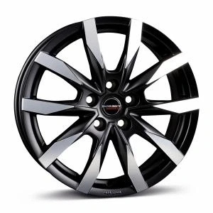 Kuva BORBET CW5 Black Polished Matt 7.5x18 5/118 ET53 B71.1