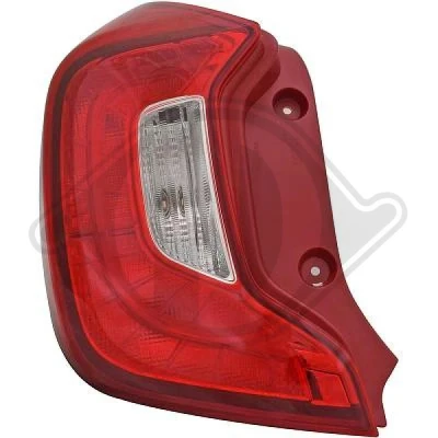 Kuva DIEDERICHS 6508091 Takavalot Vasen PY21W, W5W, P21/5W Lampun kannalla