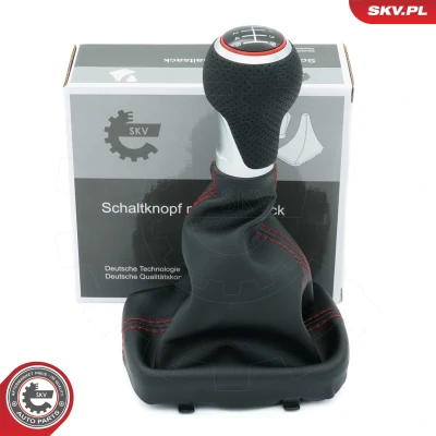 Kuva ESEN SKV 63SKV410 Vaihdekepin nuppi 6 vaihteinen Nahka AUDI: A3 Hatchback