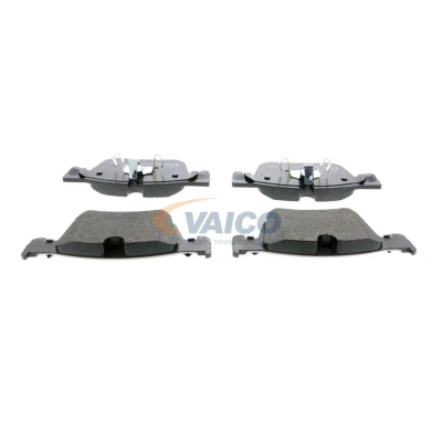 Kuva VAICO V22 0465 Jarrupalat Q+, original equipment manufacturer quality Etuakseli Kulumisenilmaisemelle PEUGEOT: 308 SW 2, II Hatchback