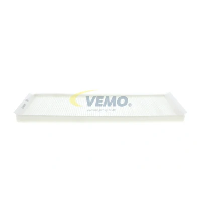 Kuva VEMO Q+, original equipment manufacturer quality MADE IN GERMANY V40 30 1100 Raitisilmasuodatin Siitepölysuodin, Suodatinpanos 420,5 153 17,5 Paperi