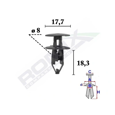 Kuva ROMIX C70570 Kiinnike