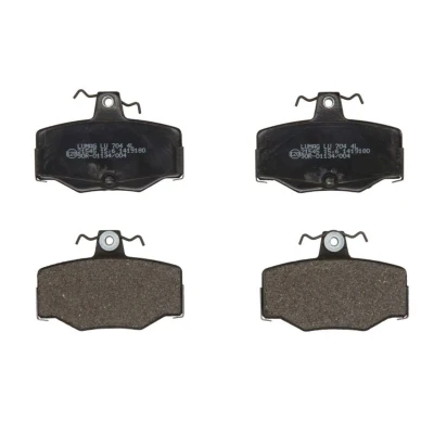 Kuva BRECK 21545 00 704 Jarrupalat Ei kulumisenilmaisimelle NISSAN: Almera 2 Limousine, II Hatchback, Primera Hatchback