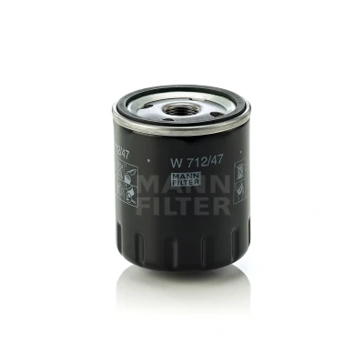 Kuva MANN FILTER W 712/47 Öljynsuodatin M 20 X 1.5 yhdellä peruutuksenestoventtiilillä Ruuvattava suodatin PEUGEOT: 206 Hatchback, 307 SW, Farmari