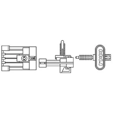 Kuva MAGNETI MARELLI 466016355074 Lambda Anturi Lämmitetty 4 OPEL: Astra G CC, Zafira A, Cabriolet, CHEVROLET: Aveo / Kalos Sedan