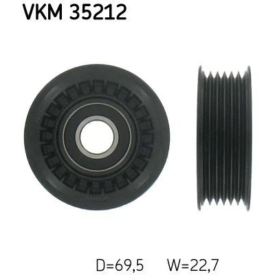 Kuva SKF VKM 35212 Ohjainrulla SAAB: 9 5 Sedan, Farmari, OPEL: Vectra C Sedan