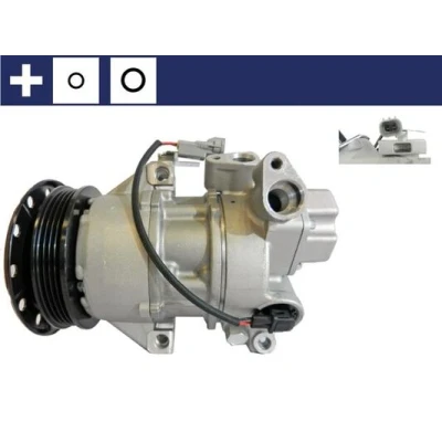 Kuva MAHLE ORIGINAL ACP 919 000S Ilmastoinnin Kompressori 5SER09C 12 PAG 46 R 134a Tiivisterenkaalla TOYOTA: Yaris II Hatchback