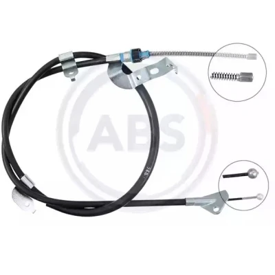 Kuva Vaijeri, käsijarru, Taakse, oikea CITROËN C1 II, PEUGEOT 108, TOYOTA AYGO OE 464200H021, B000763780, B001018480