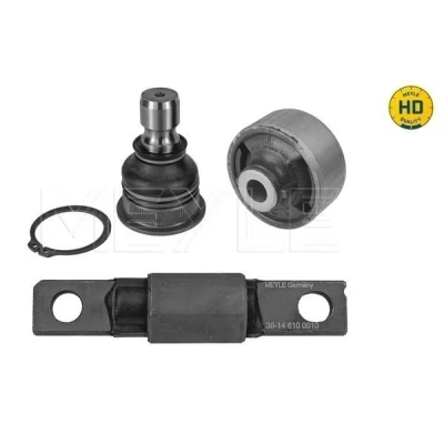 Kuva MEYLE HD Quality 36 14 653 0000/HD Korjaussarja, Pyöräntuenta Etuakseli, vasen, oikea NISSAN: Qashqai / Qashqai+2 I, X Trail
