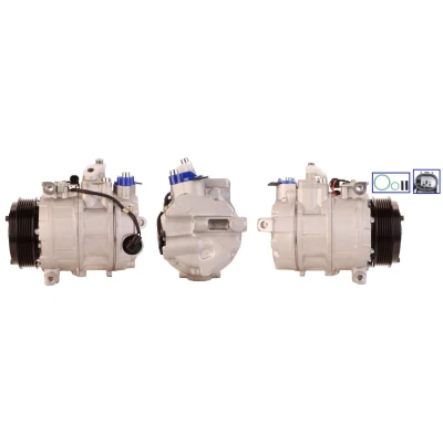 Kuva LUCAS ACP355 Ilmastoinnin Kompressori PAG 46 R 134a Tiivisteillä MERCEDES BENZ: Vito Bussi, Mixto, E sarja T modell