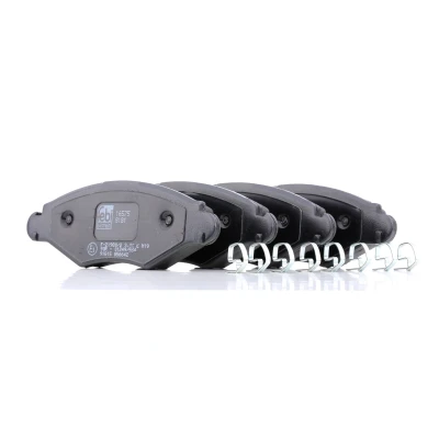 Kuva FEBI BILSTEIN 16575 Jarrupalat Etuakseli Ilman kulumisenilmaisinta Kiinnitysmateriaalilla PEUGEOT: 206 Hatchback, SW, 206+ Hatchback