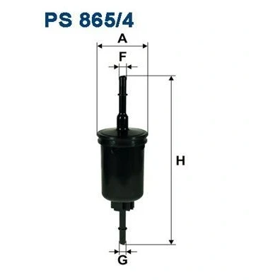 Kuva Polttoainesuodatin FORD FIESTA V, Van FUSION, MAZDA 2 OE 1140 129, 2208 333, 2S61 9155 AB