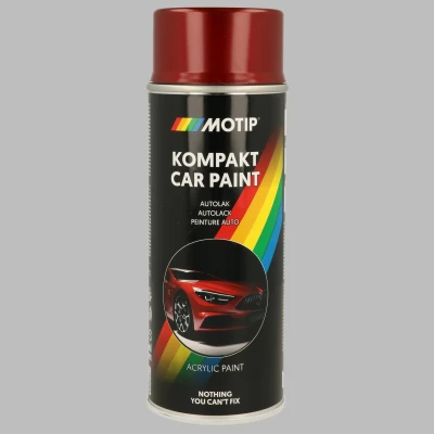 Kuva MOTIP 51493 Ajoneuvo yhdistelmämaali 400ml aerosoli punainen Kompakt green glossy 12 ml