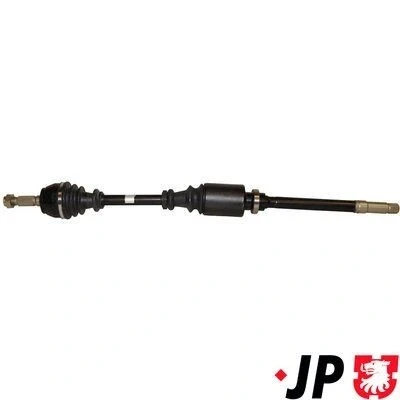 Kuva JP GROUP 4143104000 Vetoakseli Etuakseli, oikea 835, 329, 328,5 laakerilla PEUGEOT: 205 II Hatchback
