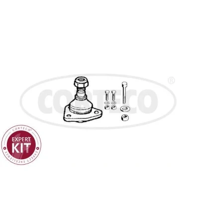 Kuva Pallonivel, Etuakseli, oikea, vasen, Yläpuolella RENAULT 20 OE 77 01 461 077