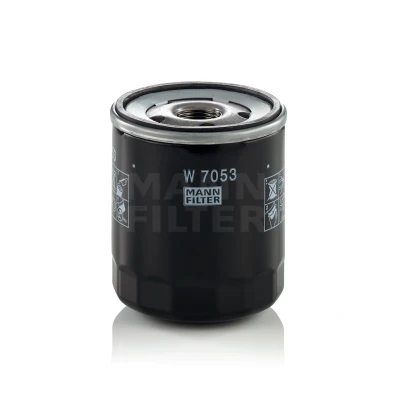 Kuva MANN FILTER W 7053 Öljynsuodatin M 20 X 1.5 yhdellä peruutuksenestoventtiilillä Ruuvattava suodatin PEUGEOT: 406 Sedan, 206 Hatchback, 307 SW