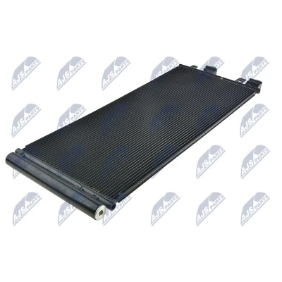 Kuva NTY CCS PL 044 Ilmastoinnin Lauhdutin Vedenerottimella Alumiini OPEL: Corsa E Hatchback