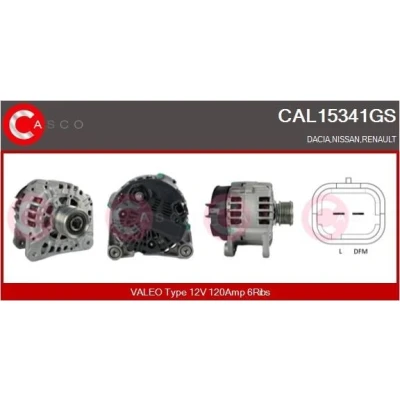 Kuva CASCO CAL10121AS Laturi 12V 90A VOLKSWAGEN: Transporter 4 Bus, 4,