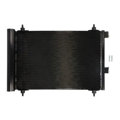 Kuva THERMOTEC KTT110156 Ilmastoinnin Lauhdutin Vedenerottimella 560 X 361 16 mm Alumiini PEUGEOT: 307 Hatchback, Farmari, SW