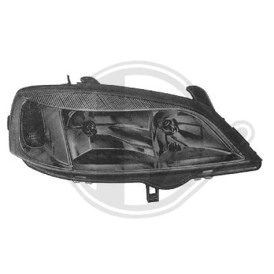 Kuva DIEDERICHS HD Tuning 1805087 Ajovaloumpio Vasen H7, H7/HB3, HB3 OPEL: Astra G CC, Sedan, Caravan