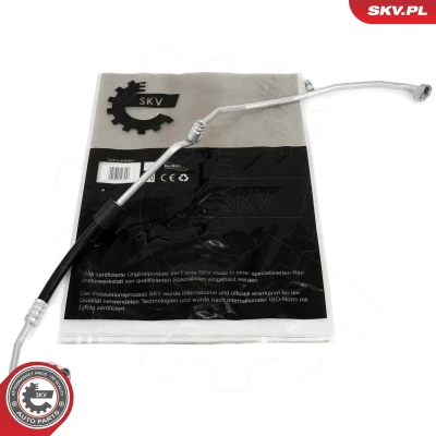 Kuva Korkeapaine /matalapainejohto, ilmastointilaite AUDI, SEAT, SKODA, VW OE 3Q0 820 741C, 741H, 5Q0 741
