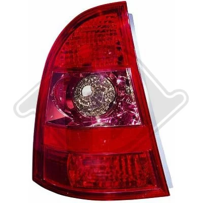 Kuva DIEDERICHS 6618791 Takavalot Vasen W21W, WY21W, W21/5W TOYOTA: Corolla IX Station Wagon