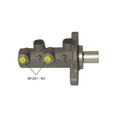 Kuva BREMBO M 23 163 Jarrupääsylinteri 25,4mm Alumiini 12 X 1 6H (2) FIAT: Ducato III Van