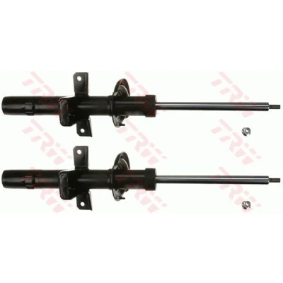 Kuva TRW TWIN JGM342T Iskunvaimentimet Taka akseli Kaasupaine 51 Kaksiputki Joustintuki Tappi ylhäällä M12x1,25 FORD: MONDEO 3, 3 Kombi