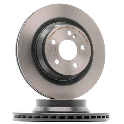 Kuva BREMBO COATED DISC LINE 09.B745.41 Jarrulevyt 320 24 5 tuuletettu sisältä pinnoitettu hiiliteräs Ruuveilla MERCEDES BENZ: E sarja T modell