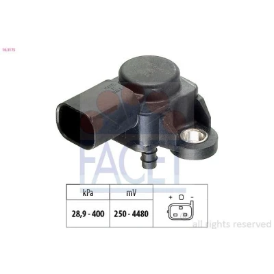 Kuva FACET 10.3175 DPF Paine Eroanturi Made in Italy OE Equivalent MERCEDES BENZ: E sarja T modell, Sedan, C modell