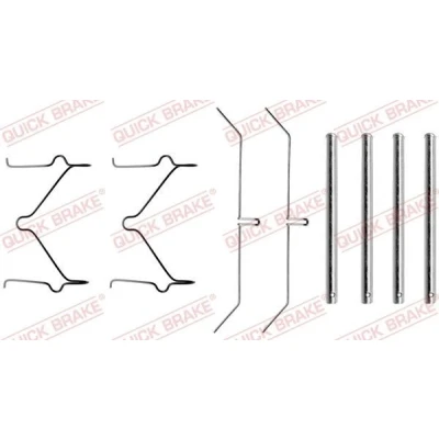 Kuva QUICK BRAKE 109 1050 Tarvikesarja, Jarrupala TOYOTA: HILUX 6 Pick up