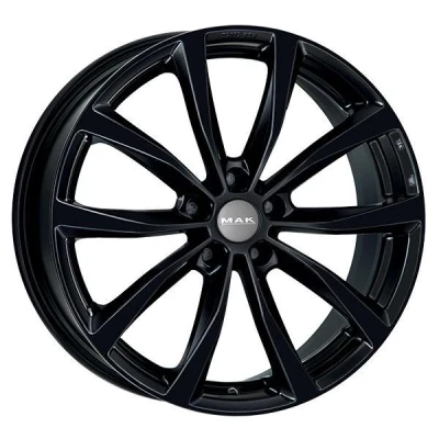 Kuva MAK Wolf Shiny Black 8/19 5/110 ET30 B65