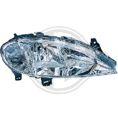 Kuva DIEDERICHS 4463982 Ajovaloumpio Oikea H7, H7/H1, H1 RENAULT: MEGANE 1 Classic, I Grandtour,